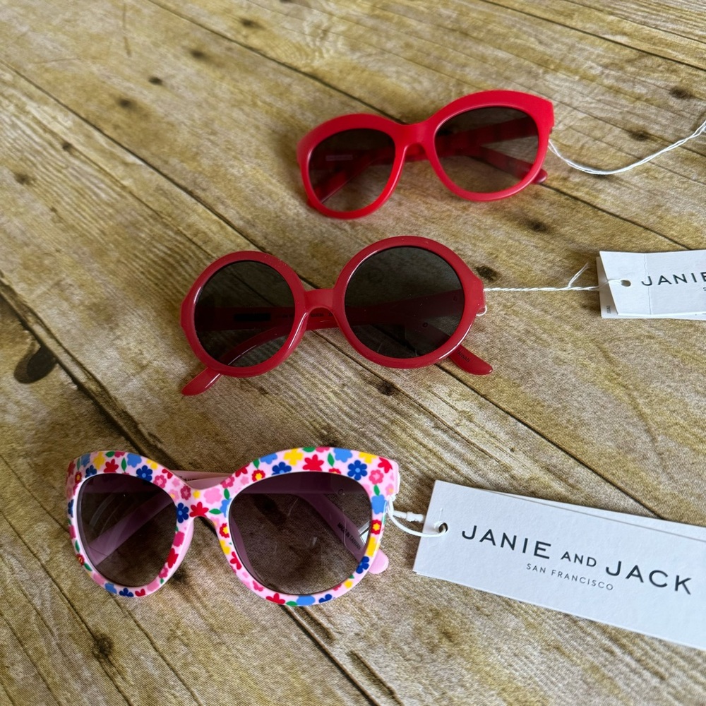3 pairs of Janie and Jack Sunglasses NWT
